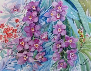 Orchids, Orchids Everywhere by Tan Siok Cheng